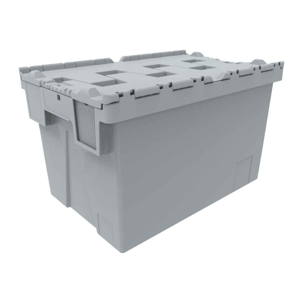 24 x 16 x 10 – Handheld Attached Lid Container