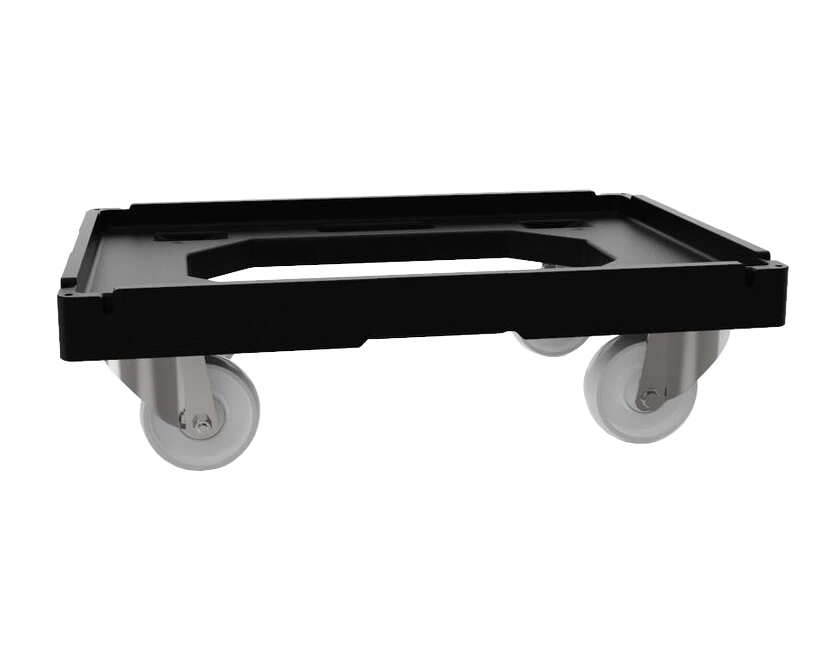 24 x 16 – Handheld Attached Lid Tote Dolly