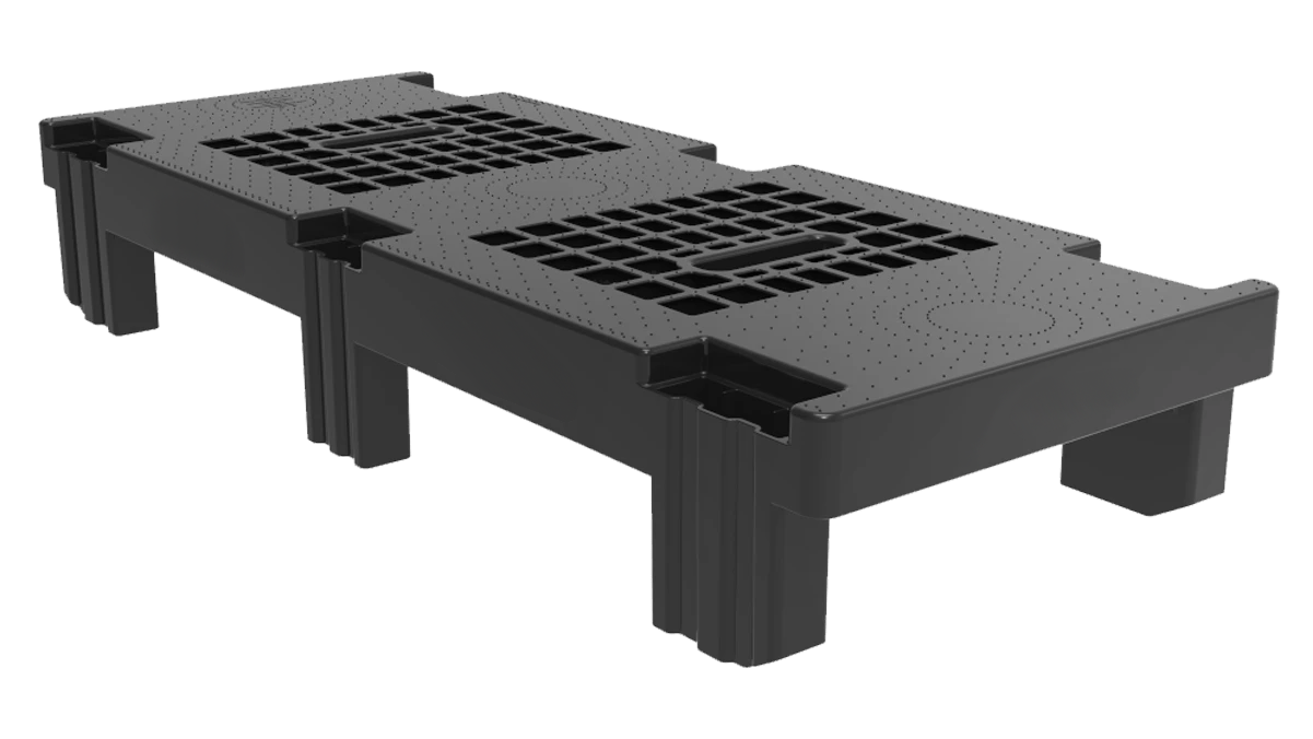 48 x 20 - Nestable Plastic Pallet | Reusable Transport Packaging