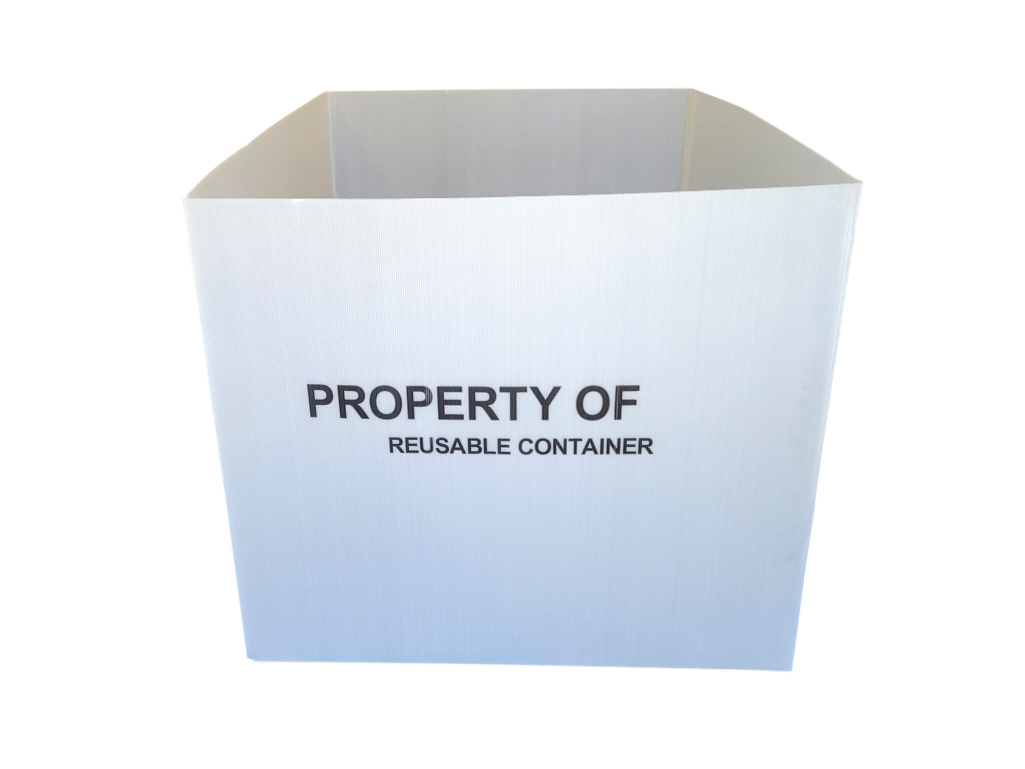 48 x 40 Corrugated Plastic Gaylord Bulk Container