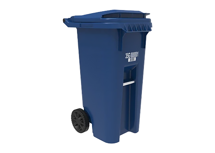 20 x 23 x 40 – Metal Bar Environmental Cart – 35 Gallon
