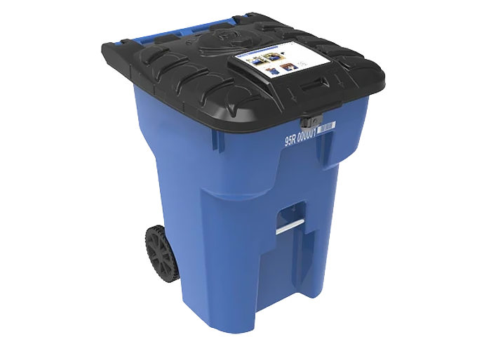 30 x 35 x 43 – Bear Resistant Waste Collection Bin – 95 Gallon