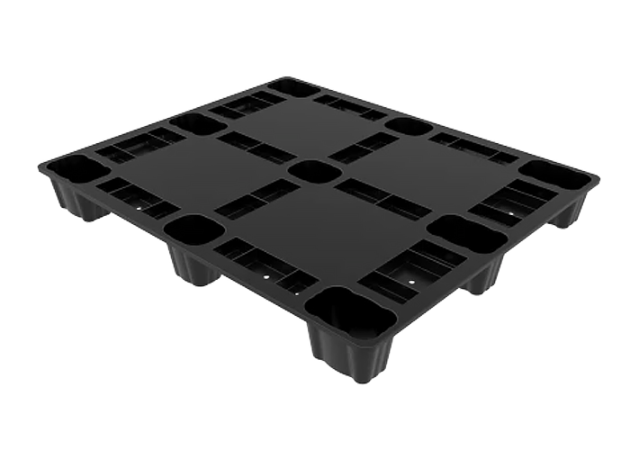 48 x 40 – One Way/Export, Nestable Plastic Pallet – Open Deck, 9 Feet