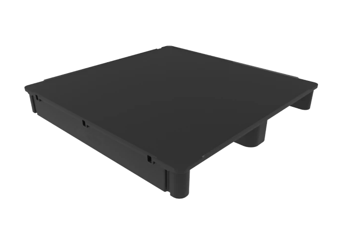 40 x 40 – Rackable Plastic Dairy Pallet – Wide Stringer