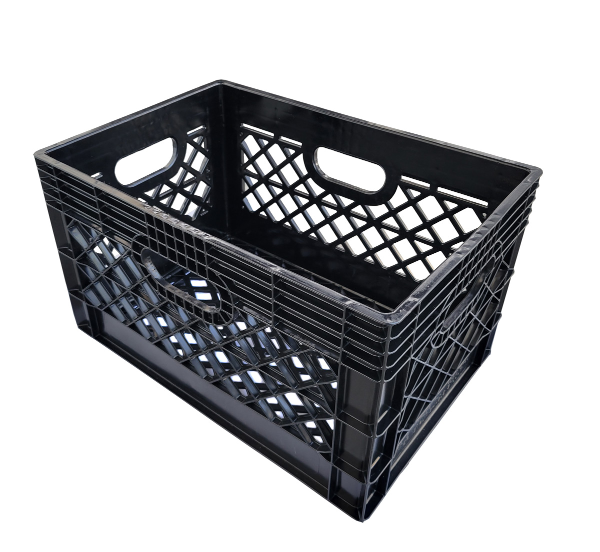 19 x 13 x 11 – Handheld Dairy Crate, 24 Qt.