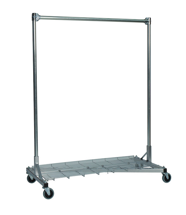51 x 23 x 67 – Clothing Rack – Bottom Shelf