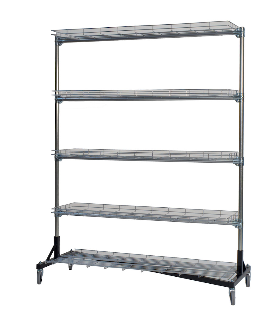63 x 23 x 79 – Garment Rack – 5 Shelves