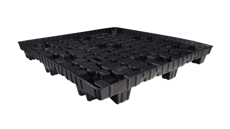 52 x 48 – Nestable Plastic Pallet – Mirror Image