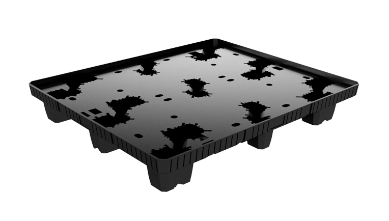 57 x 48 – Nestable Plastic Pallet – Mirror Image
