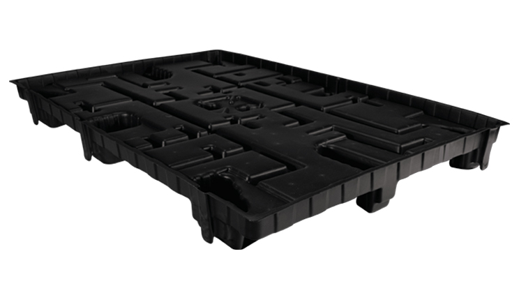 64 x 43 – Nestable Plastic Pallet – Mirror Image