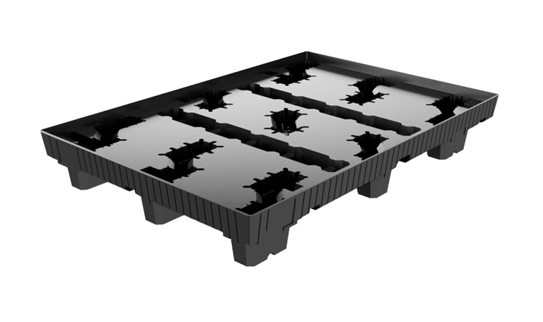 70 x 48 – Nestable Plastic Pallet – Mirror Image