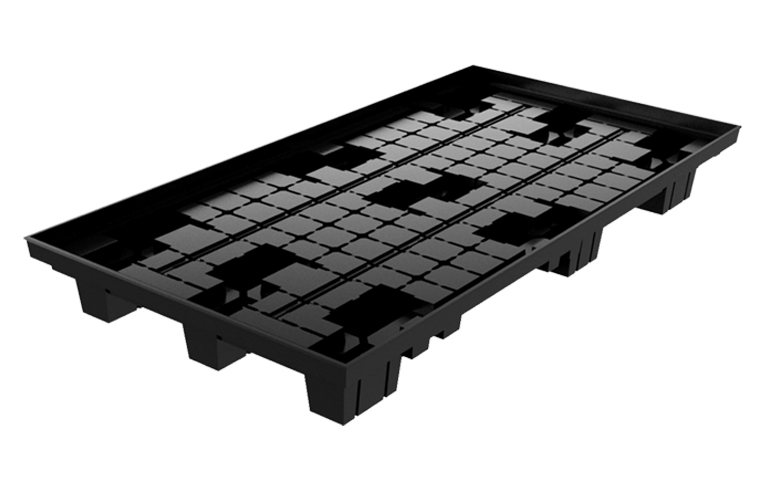 76 x 48 – Nestable Plastic Pallet – Mirror Image