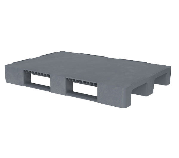 48 x 32 – Rackable Plastic Pallet, 2 Runners