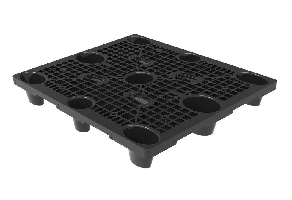 48 x 40 – Distribution Plastic Pallet – Nestable, Open Deck