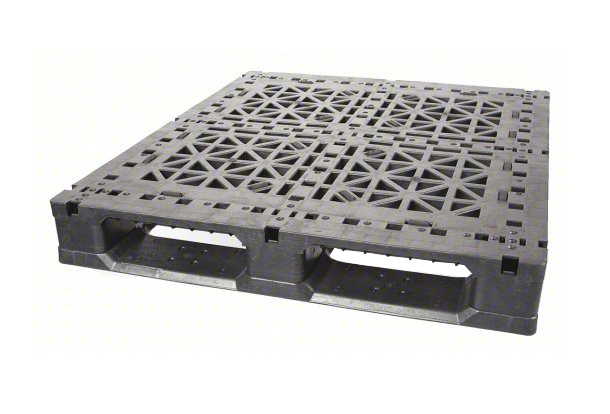 48 x 48" Rackable Plastic Pallet