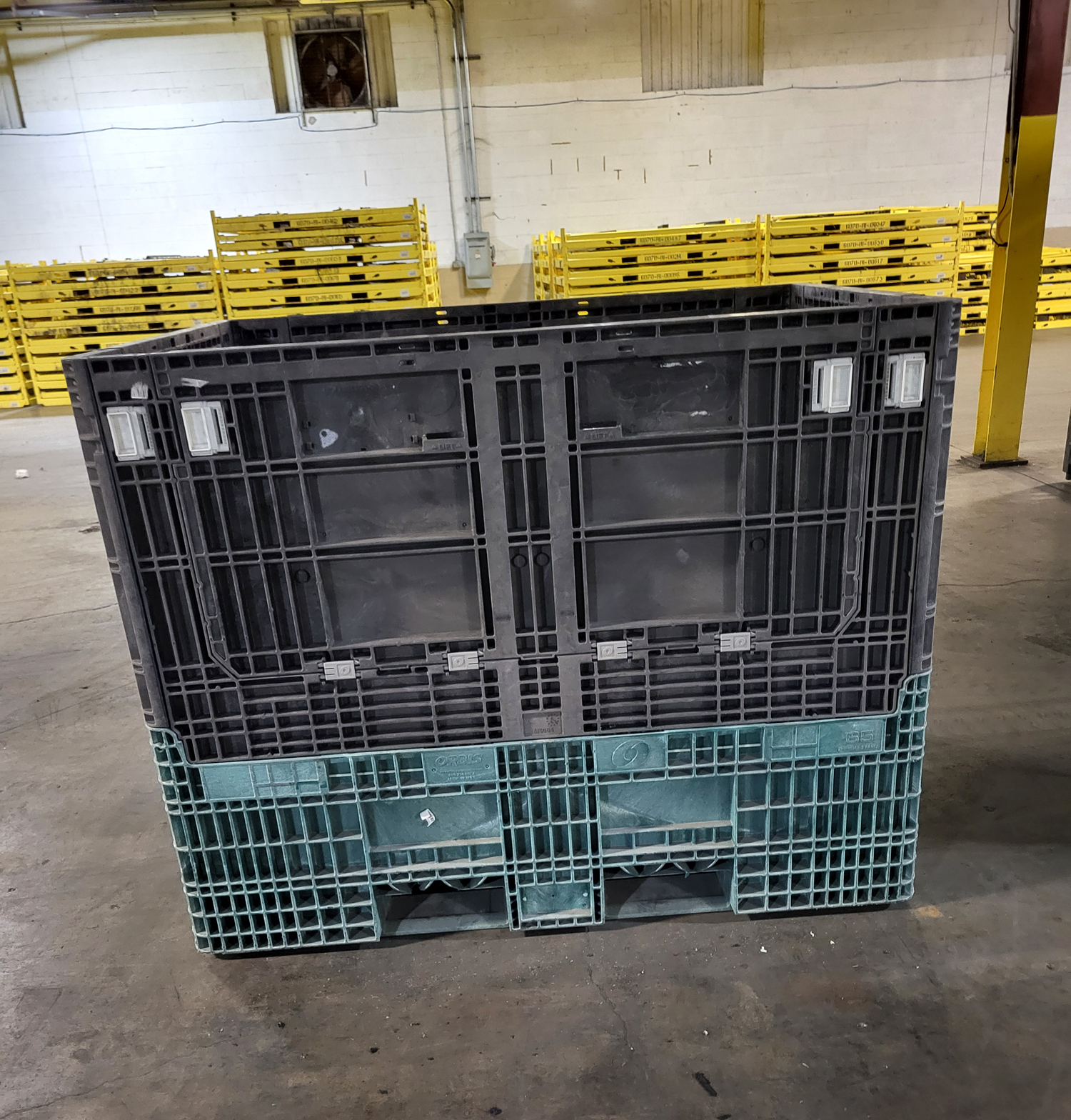 64 x 48 x 50 - Used Collapsible Bulk Containers - Image 2