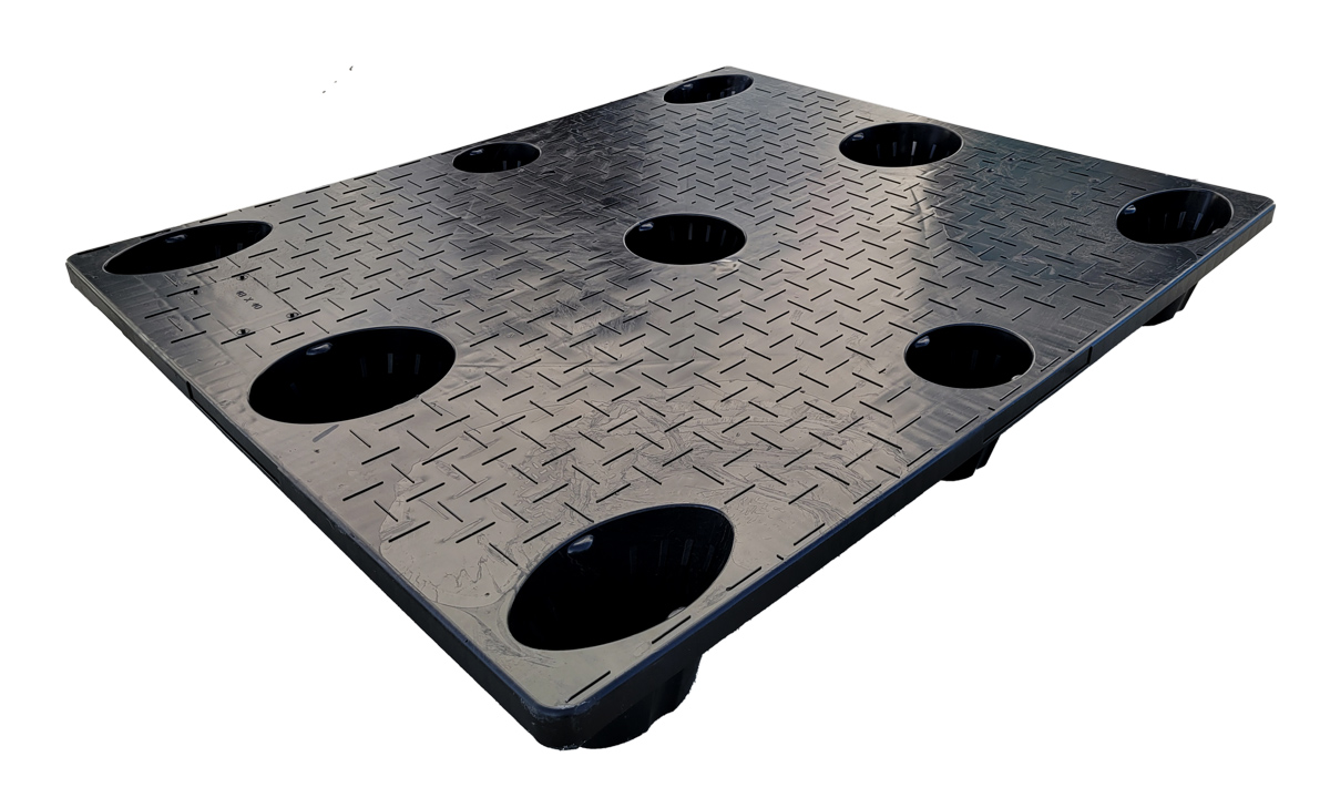 48 x 40 – Nestable Plastic Pallet – Heavy-Duty, 9 Feet