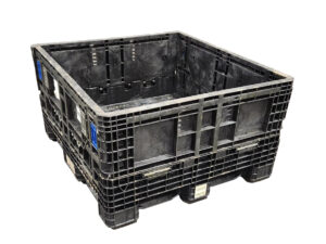 48 x 45 x 25 - Used Collapsible Plastic Bulk Containers
