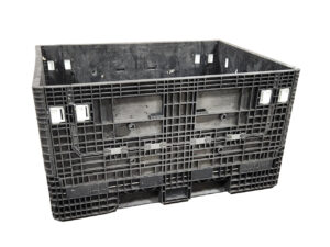 Used extended length collapsible bulk containers