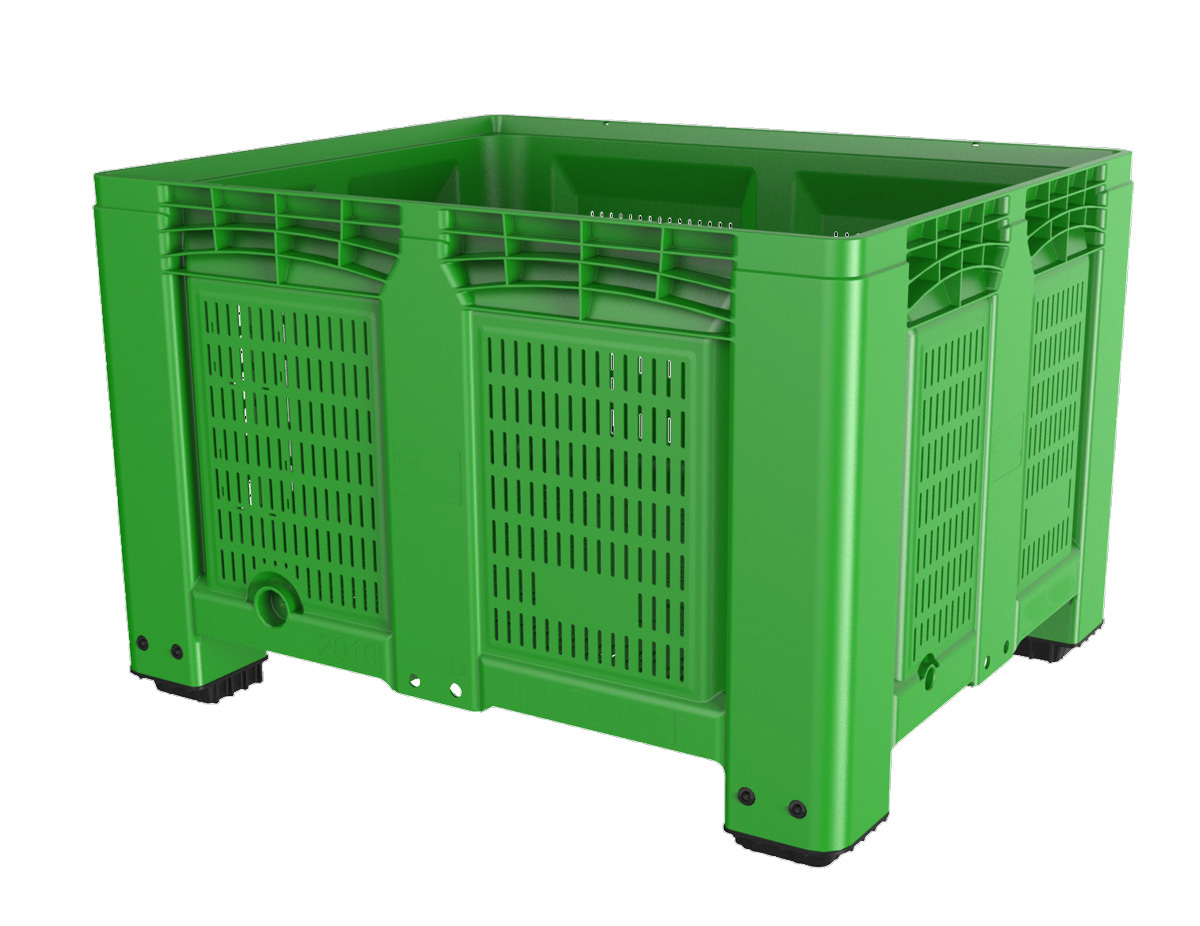 48 x 40 x 31 – Fixed Wall Bulk Container – Vented, 4 Feet