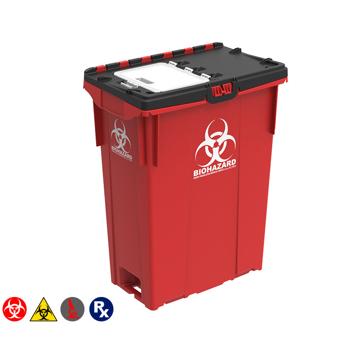 20 x 13 x 26 – Medical Waste Container – 17 Gallon
