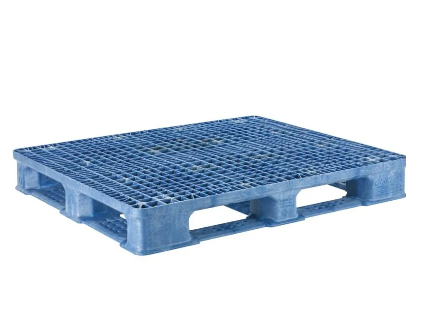 48 x 40 – Rackable Plastic Pallet – Fire Retardant, Medium Duty
