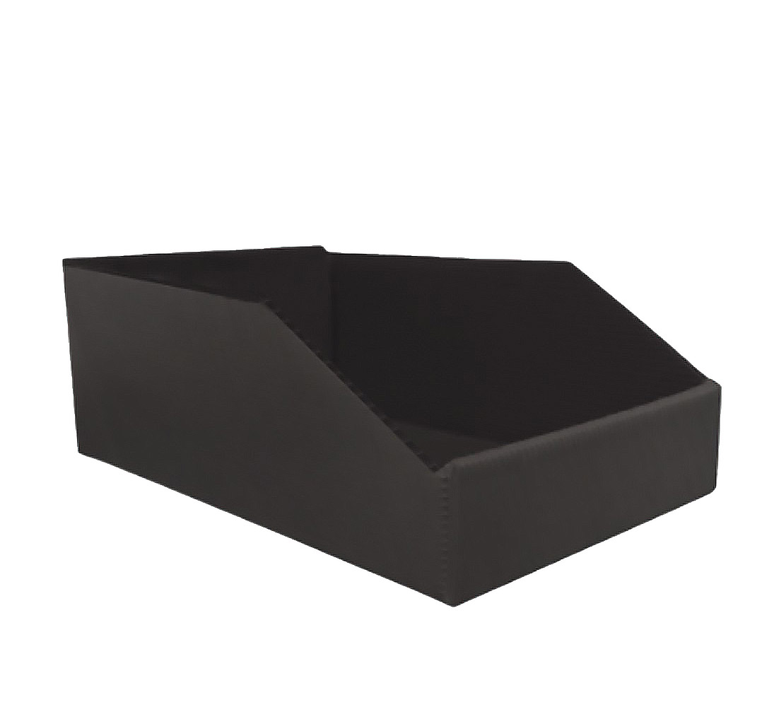 12 x 08 x 05 – Corrugated Plastic Hopper Bins