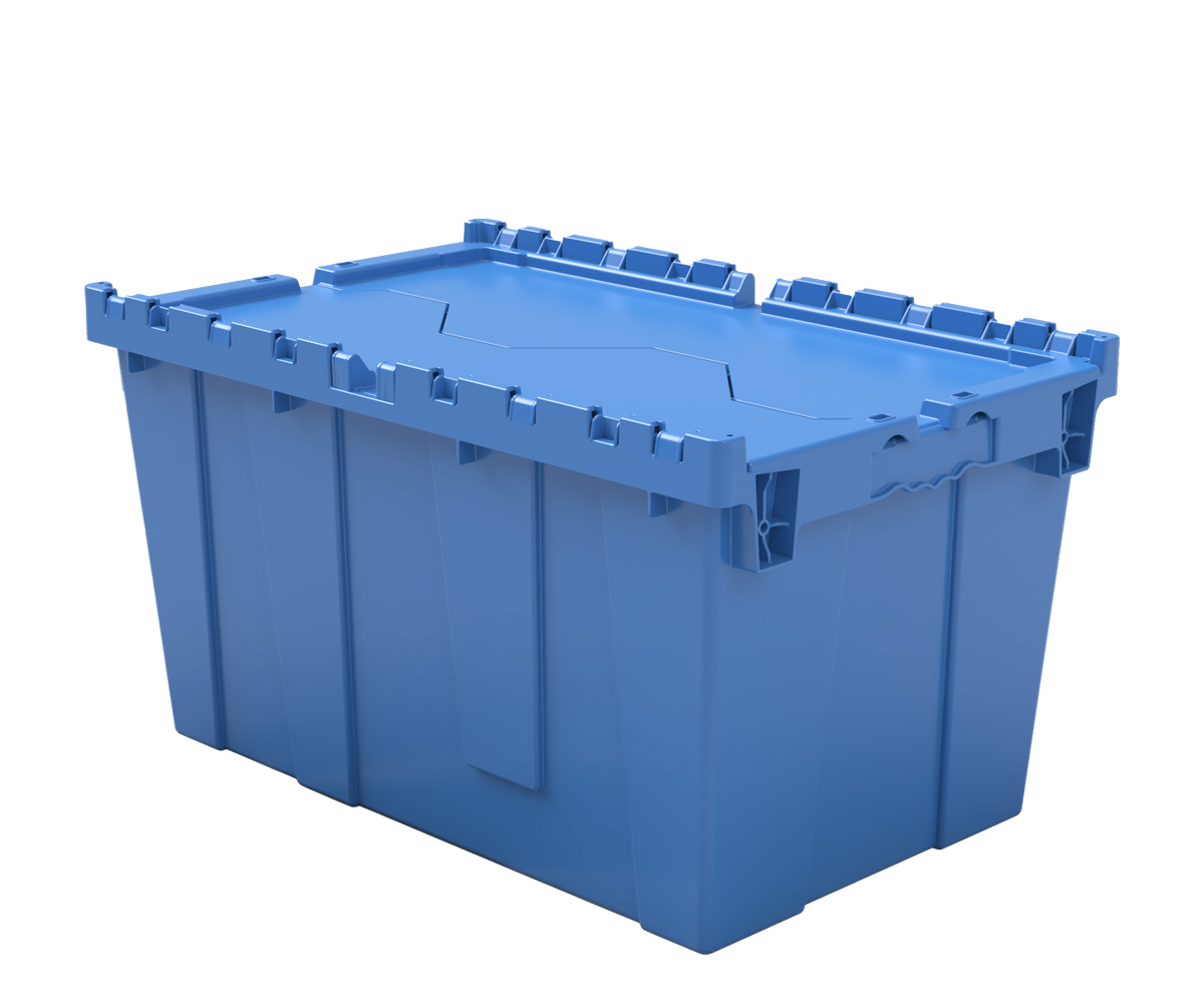 25 x 15 x 13 – Handheld Attached Lid Container