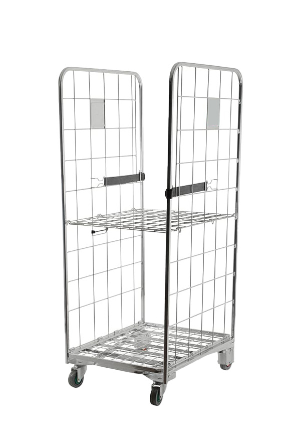 32 x 28 x 62 – Metal Wire Cart – Nestable