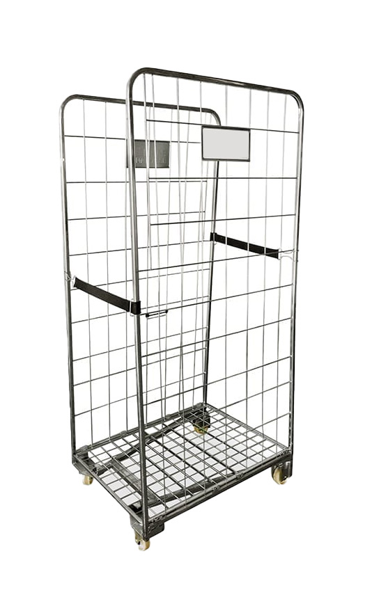 39 x 28 x 79 – Metal Wire Cart – Nestable