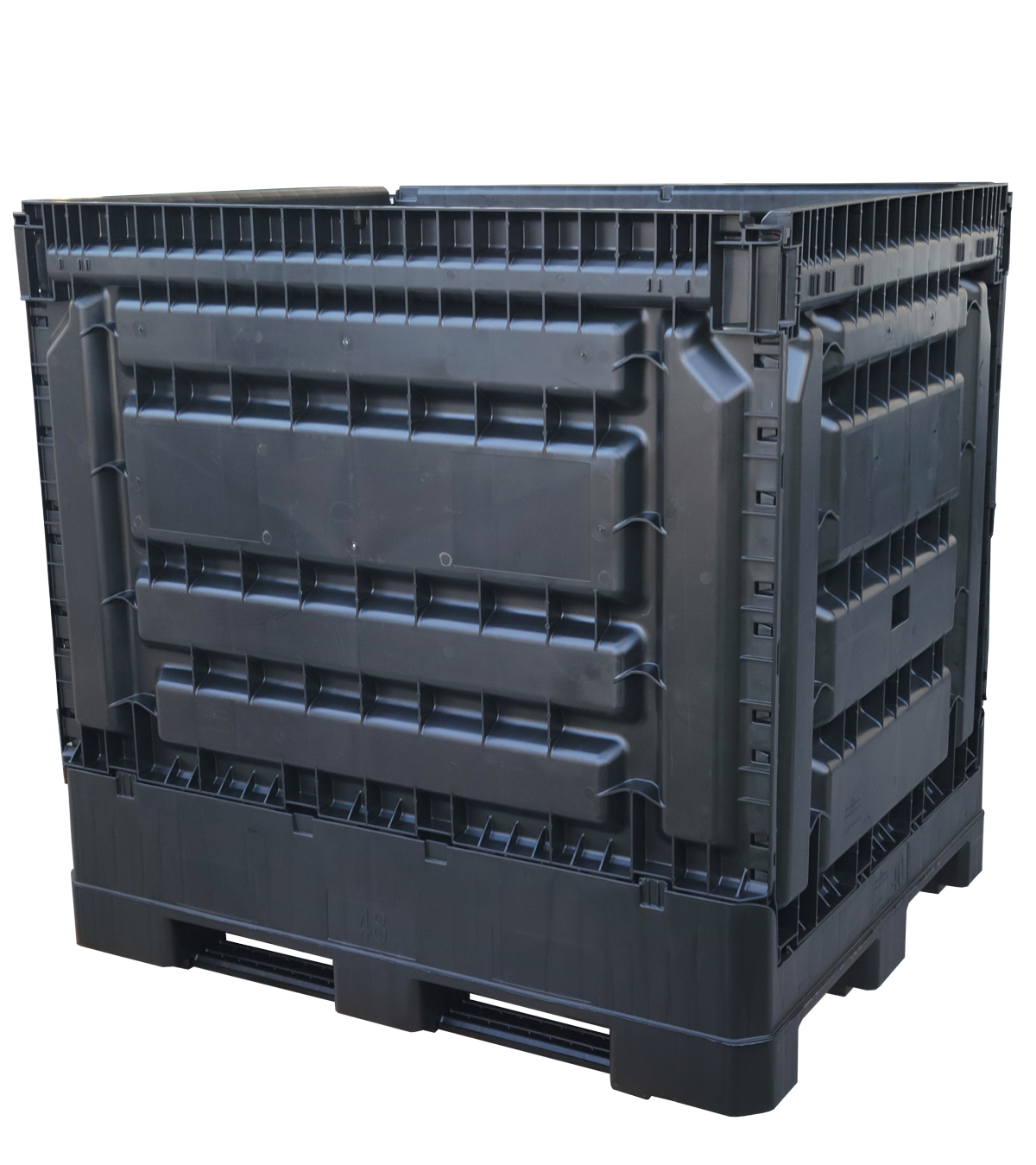 48 x 40 x 46 – Collapsible Bulk Container – 3 Runners