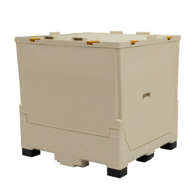 48 x 44 x 47 – 315 Gallon Collapsible Liquid Intermediate Bulk Container With Top Discharge